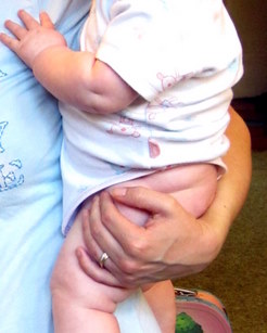 seven months - bare bum seven months - bare bum